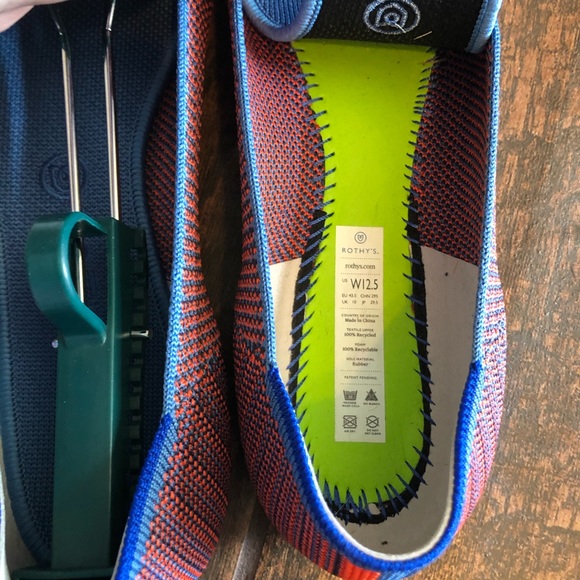 Retired Rothy’s Tangerine Triple Stitch 12.5 - Picture 3 of 3